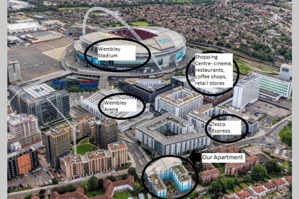Stylish Wembley Stadium And Ovo Arena Apartment, London Luaran gambar
